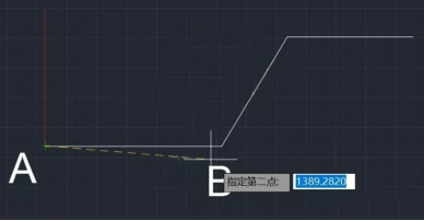 CAD通过两点确定偏移距离的方法