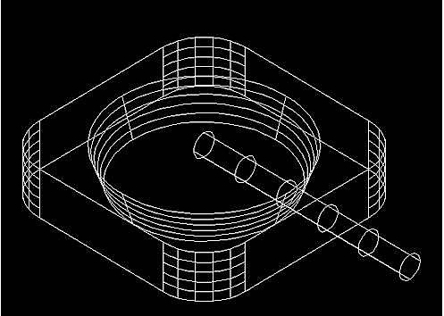 CAD如何画烟灰缸