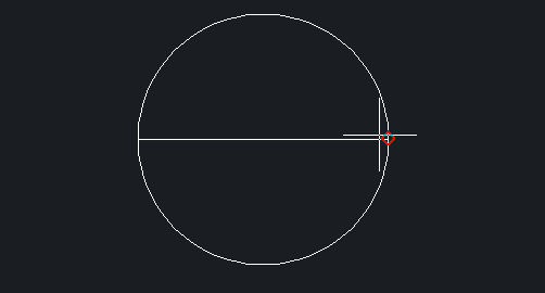 CAD绘制半圆的方法