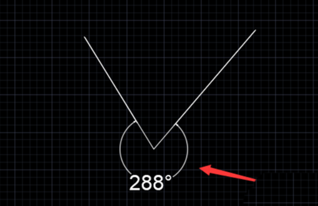 如何在CAD中标注大于180度的角度