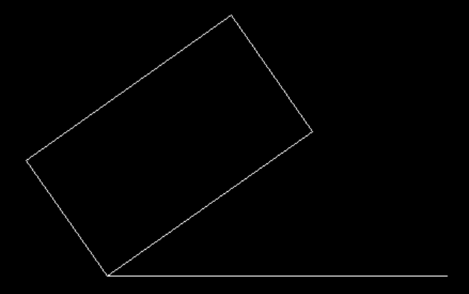 CAD调整歪斜图形