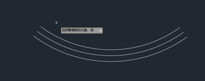 CAD怎么利用偏移画半圆墙体