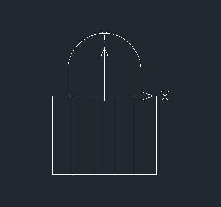 CAD绘制三维锁