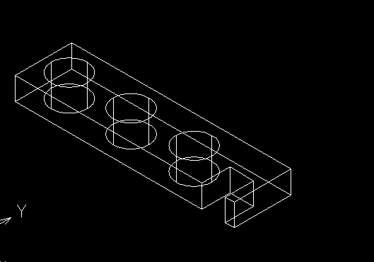 CAD绘制三维后盖板