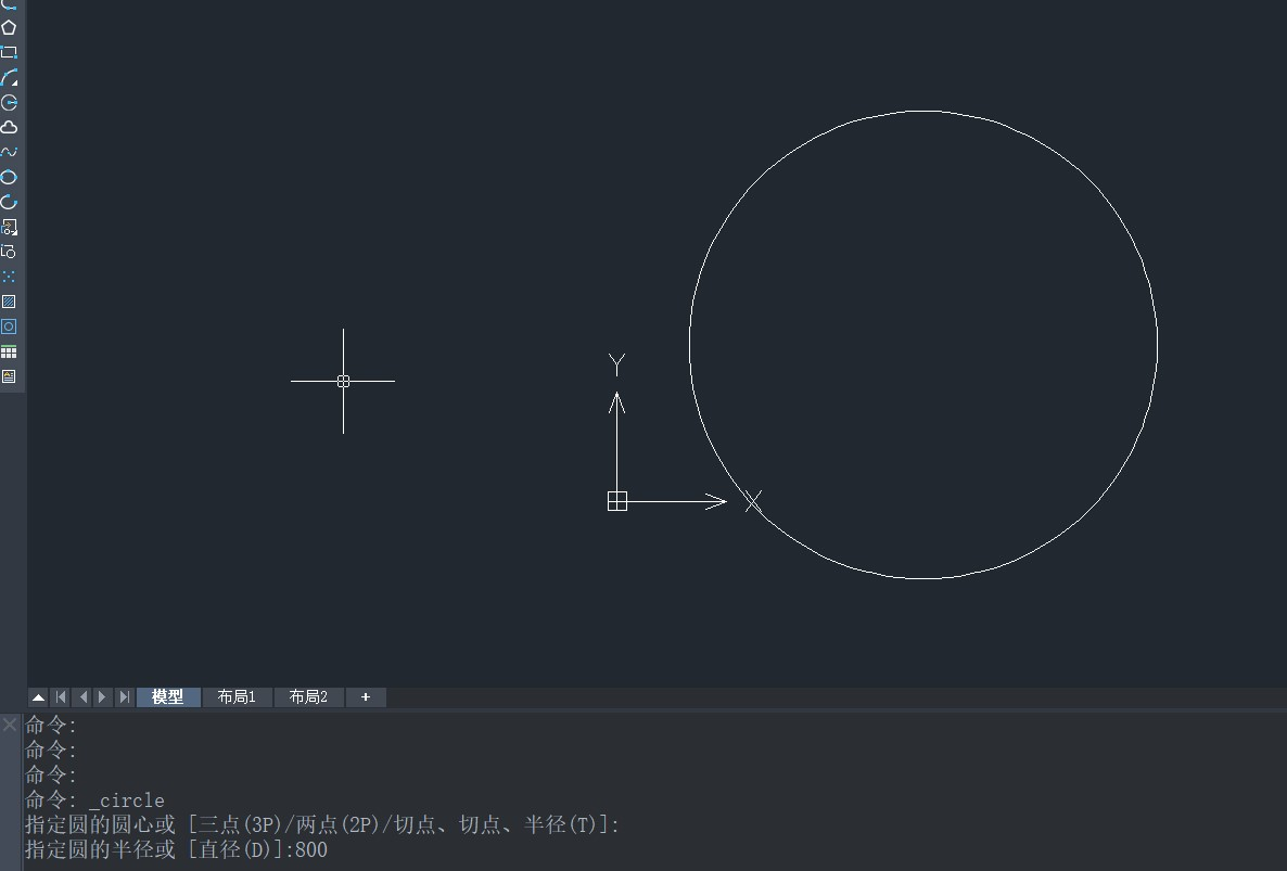 CAD中法兰盘的俯视图怎么画