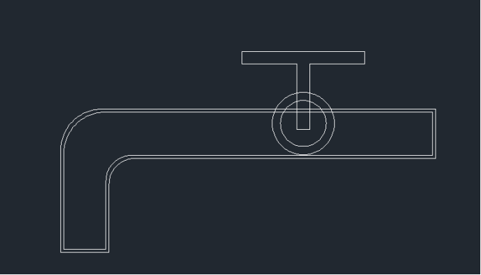 CAD绘图教程之水龙头