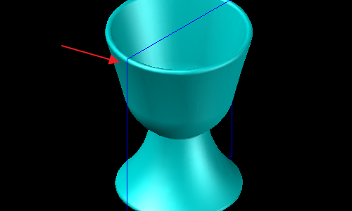 用CAD建模一个酒杯