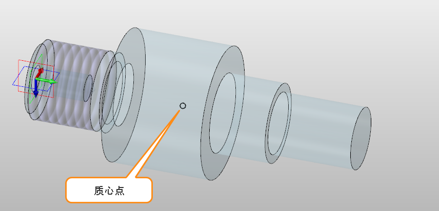 3D建模软件创建模型的质心点的方法