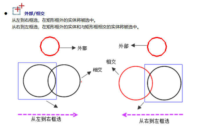 国产三维设计软件怎么设置不同的框选类型