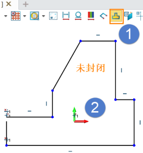 三维CAD怎么查询草图是否封闭