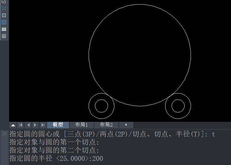 CAD制作半圆形零件图的方法步骤