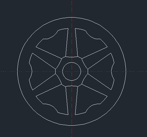 CAD绘制间歇轮的方法