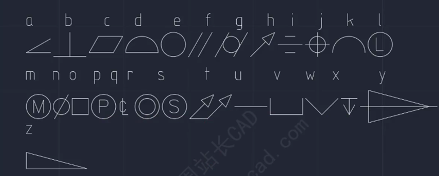 使用CAD在平台软件中快速创建机械中常用符号的方法