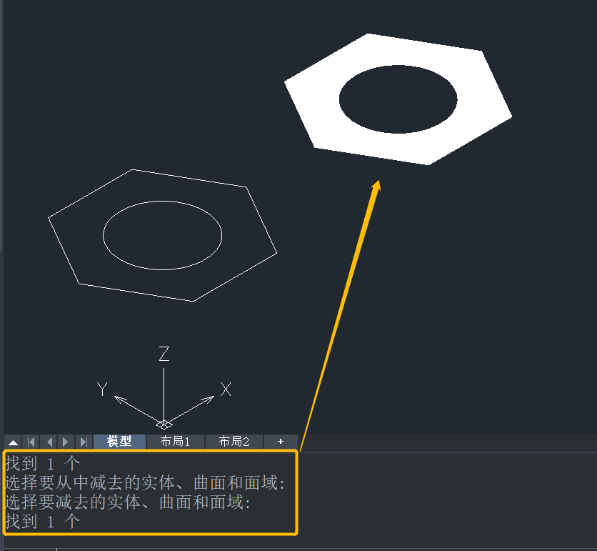 CAD中如何将二维平面图转换成三维图