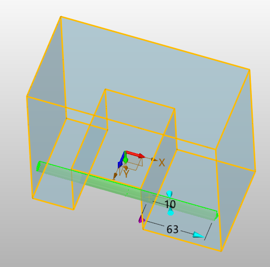 用3D建模软件在凹槽内打的孔穿过了所有面该怎么办？