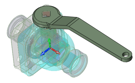 3D建模软件如何在装配体中单独显示某个零件？