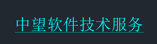 CAD增加单行文字下划线方法